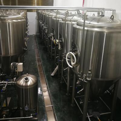 China food & Conical Jacked Up Beverage Plant Brewery Stainless Steel Beer Fermentation Tanks , Beer Fermenters for sale