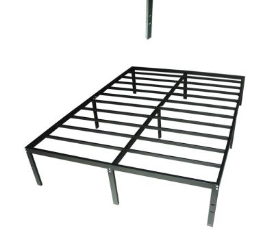 China Good selling foldable ironl bed frames king size steel frame queen bed metal bed for sale