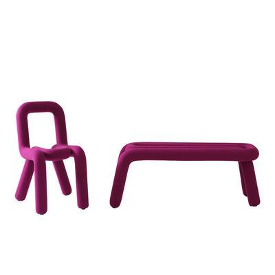 China Universal French Creative Bold Mustache Design Bench Simple Shaped Lounge Chair Sofa Stool for sale