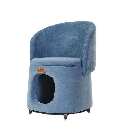 China OEM Adjustable Designer Factory Furniture Velvet Stool Ottoman (Height) Support For Children for sale