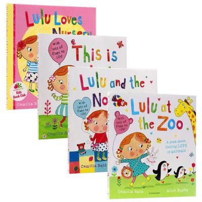 China Education Lulu Series 4 Original English Picture Books for sale