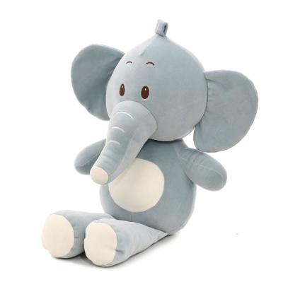 China Cute Soft Decoration Customization Stuffed Animals Elephant Doll Plush Toys For Children for sale