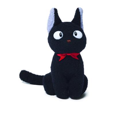 China Black Cat Stuffed Animal Plush For Kiki Animation Eco-Friendly Picture Plush For Kids for sale