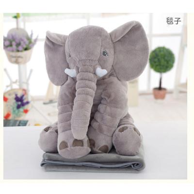 China Factory direct sale custom plush baby elephant warm sleeping pillow plush stuffed soft toys for sale