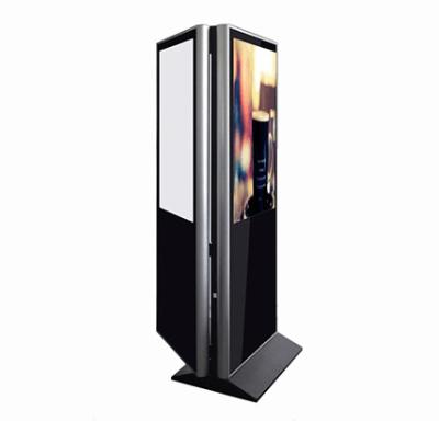 China LCD Double Sided Freestanding Advertising Player for sale