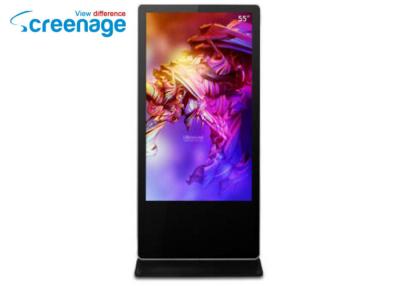 China 55 Inch LCD Advertising Player Totem Touch Screen Digital Signage Player for sale