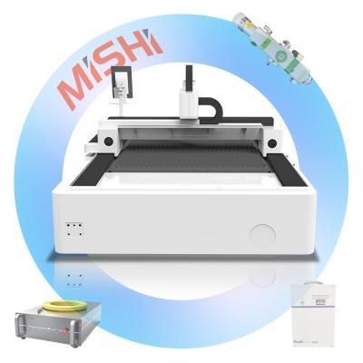 China Laser CUTTING Fiber Laser Cutting Machines 1000W 2000W IPG Raycus Laser Cutter For Metal Material for sale