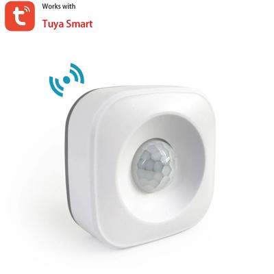 China Alarm Warning Starz Mini Design Security Alarm PIR Sensor Smart ABS Mobile WiFi Smart PIR Motion Sensor Control for sale