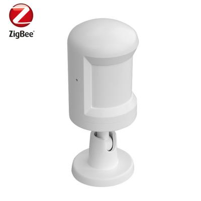 China Alarm Notifying Tuya Smart ZigBee 3.0 PIR Motion Sensor Radio for sale