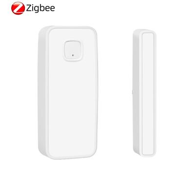 China Smart Home Zigbee Door Window Vibration Sensor Alarm Door Window Sensor High Sensitive Level for Home Security for sale