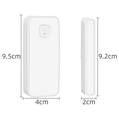 China Smart Home System Magnetic Vibration Alarm Door Sensor Door Sensor For Home Security System Door Alarm Sensor for sale