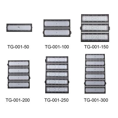 China Sport Field Heavy Duty Aluminum Flood Light 100W 150W 200W 250W  DOB Drive AC 85-265V for sale