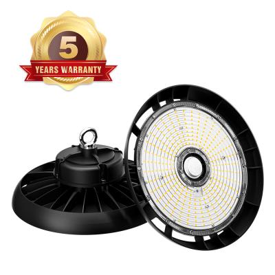 China Workshop Sport Halls 50w 100w 150w 200w 300w Aluminum Industry Dimmable Explosion Proof IP65 UFO LED High Bay Light for sale