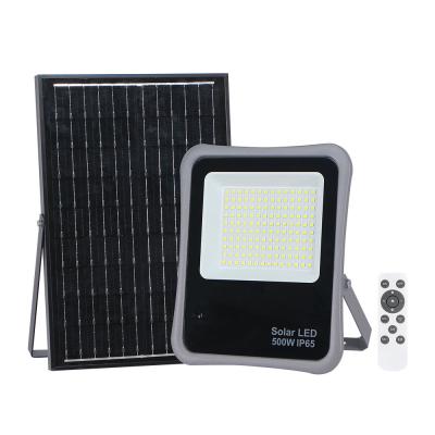 China High Lumen Outdoor Led Flood Light For Yard Garage Warehouse Courtyard Gate Solar Projection Light for sale