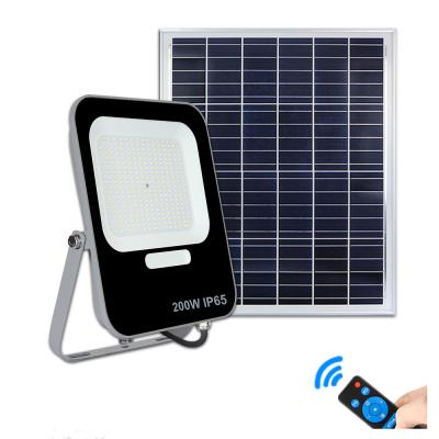 China IP65 Street Lighting 200W Solar Panel Flood Light 80lm/w for sale