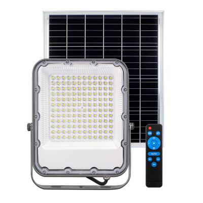 China 170lm/w Solar Outdoor Flood Lights Warehouse Garden RGB 50w 60w for sale