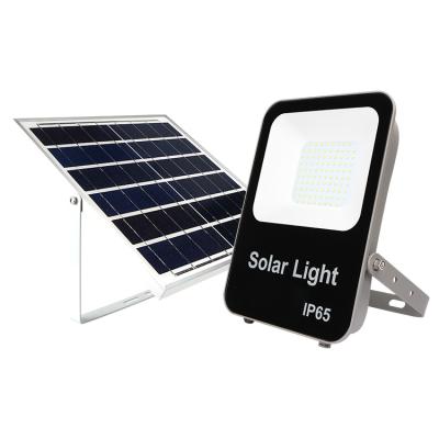 China Outdoor Solar Power Flood Light 100W High Lumen Solar Led Flood Light for sale