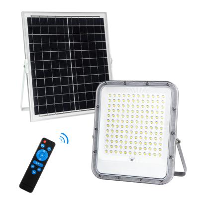 China Garden Led Solar Powered Outdoor Flood Lights 100 Watt IP65 With Solar for sale