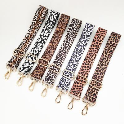 China Fashion Leopard Bag Strap Animal Printed Handbag Cross - Body Adjustable Shoulder Strap Accessories for sale