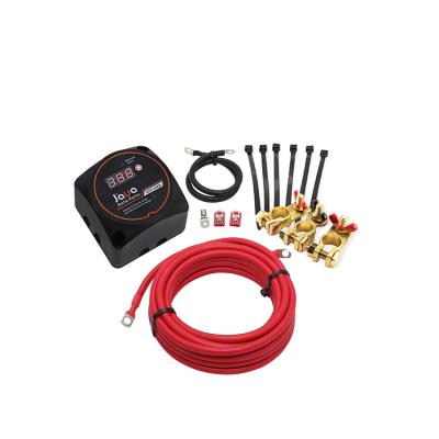 China Dual kit bateria, 12V, 140 amps, reasonable rele A voltage, Dual kit bateria OEM standard size for sale