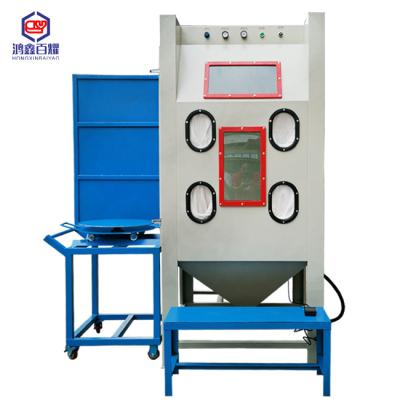 China Factory Sandblasting Room Sandblasting Booths For Sale Metal Customized Electric Steel Power Reel Support Casting Hardware Clean Origin for sale