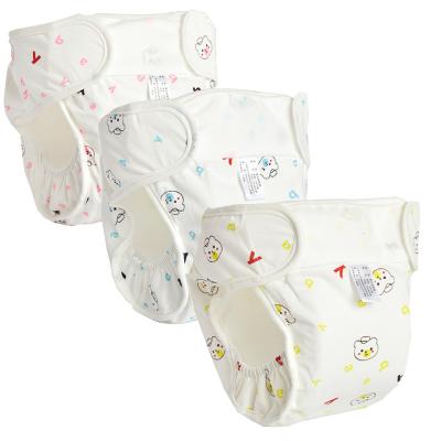 China New Printed Reusable Breathable Washable Raincoat Reusable Training Diaper Pant Pants For Baby for sale