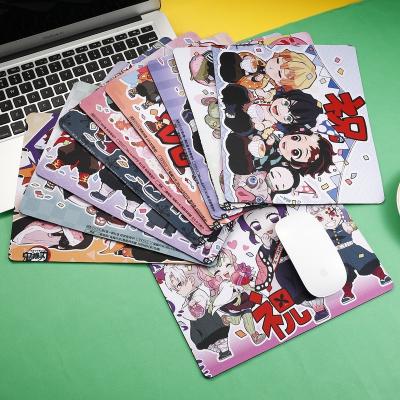 China Hot Selling Japan Anime Japanese Demon Slayer Rubber Mouse Pad for sale