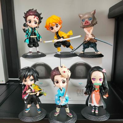 China High Quality Japanese Anime Figures PVC Anime Dolls Demon Slayer Figures from Japan for sale