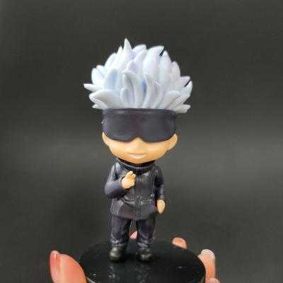 China Europe 6PCS Anime Figures Japanese PVC Dolls Jujutsu Kaisen Figures for sale