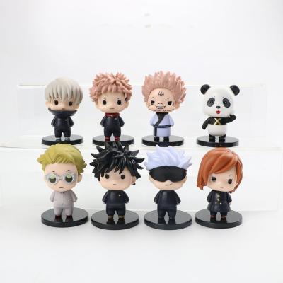 China Europe Anime Figures Japanese Anime PVC Dolls Jujutsu Kaisen Figures for sale