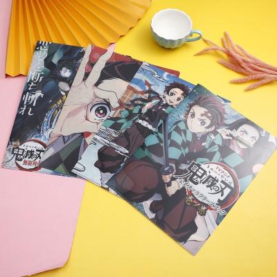 China Europe Promotion Hot Selling Japanese Anime Demon Slayer Folder Bag Documents Pocket for sale