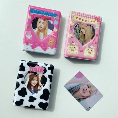 China China Hot Sales Central Institute of Statistics Popular Colorful Soft Cute Cartoon 3 Inch Photo Album Binder for sale