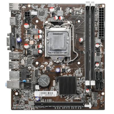 China Factory wholesale hot sale H61B desktop computer motherboard, dual channel ddr3 supports up to 16GB for sale