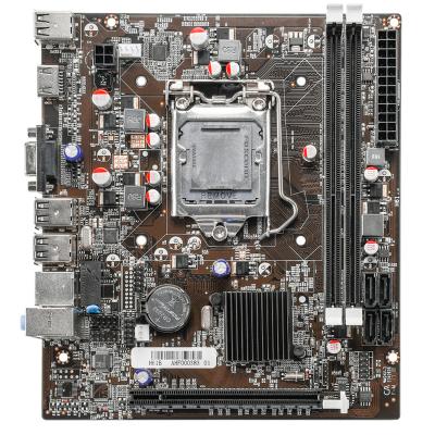 China High Quality Intel I3 I5 I7 Desktop Manufacturing H61 LGA Motherboard 1155 Socket With DDR3*2 for sale