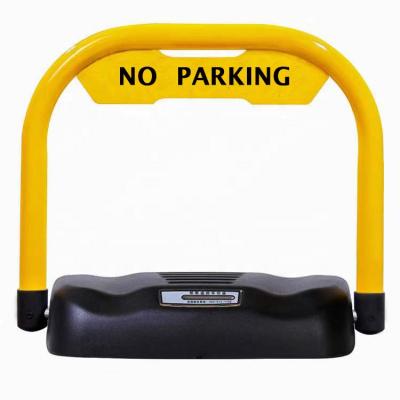 China PSHARE Remote Control Car Parking Lot Lock Mobile Control Parking Barrier 450*380*75mm for sale