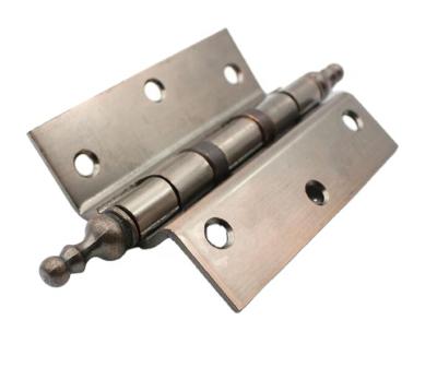 China Modern High Quanlity Crown Head Bent Steel Butt Door Hinge for sale