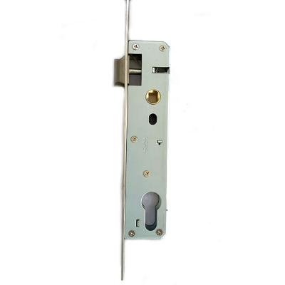 China 92mm*25mm Forend Stainless Steel Zinc Bolt Mortise Lock Body Traditional Mortise Sliding Door Lock for sale