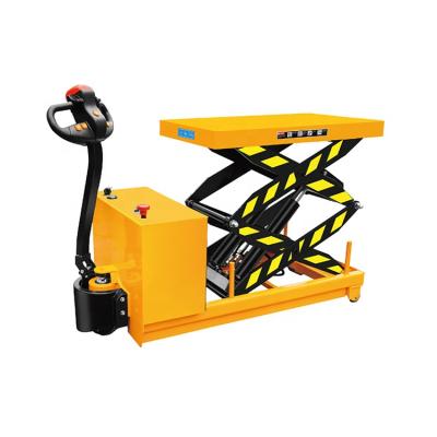 China Hotels Factory Original Wholesale Double Push Hydraulic Electric Scissor Lift Table for sale