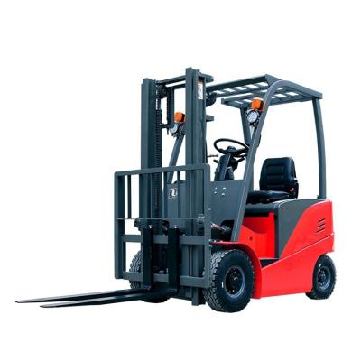 China Hotels AC Motor Electric Curtis Controller Li-Ion Battery Power Four Wheels Balance Forklift With Competitive Price for sale