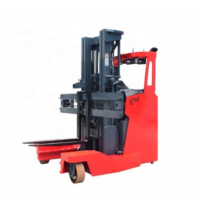 China Hotels China Multi-way Electric Steering Stacker For Long Metrials for sale