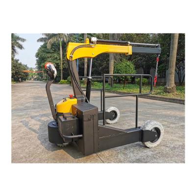 China Other Mobile Adjustable Electric Hydraulic Motor Lift Floor Jib Crane for sale