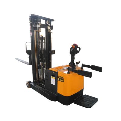 China Hotels China Supplier Wholesale Pallet Truck Forklift Balanced Electric Reach Stacker for sale