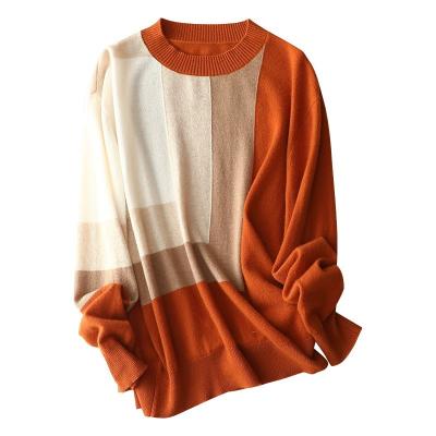 China Anti-Wrinkle Sweater Crewneck Sweaters Unisex 100% Cashmere Sweater for sale