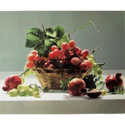 China Classic Fruit Basket Art Painting Painting By Number DIY Oil Painting for sale