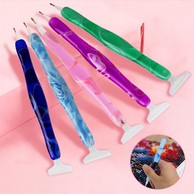 China Modern 5D DIY Diamond Painting Applicator Accessories Pen Handmade Diamond Painting Colorful Curvy Body Factory Embroidery Supplies for sale