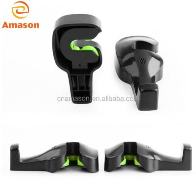 China ABS+Silicone 2pcs Universal Car Auto Rear Seat Hooks Headrest Hanger Hanger Holder Clip for sale