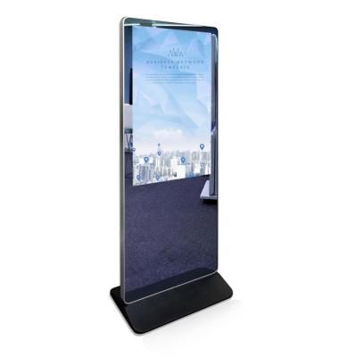 China 43 Inch Indoor Floor Standing Interactive Kiosk / Mirror LCD Digital Signage for sale