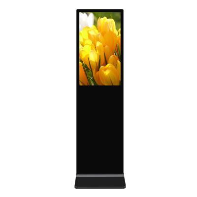 China 2020 New Indoor Exhibit Electronic Advertising Screen Display Floor Stand for sale