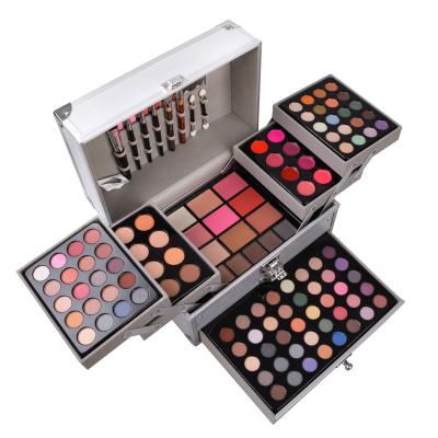 China Wholesale Makeup Waterproof 133 Colors Miss Young Aluminum Box Eyeshadow Palette Makeup Palettes for sale