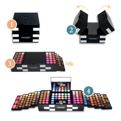 China Makeup Kit Set Ready to Ship 148 Colors Girl Professional Big Organic Cosmetic Kit Full Gift Set Box for sale